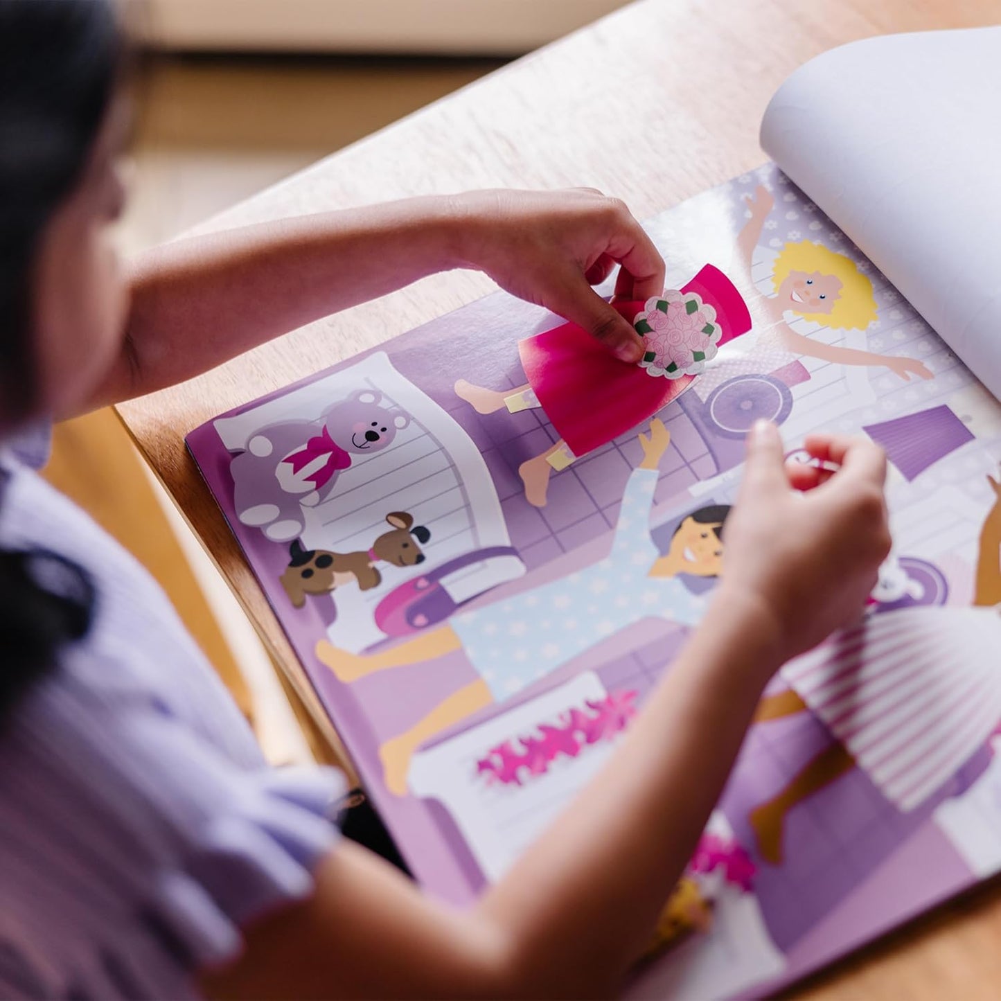 Melissa & Doug Melissa Doug Reusable Sticker Pad Dress-Up - 165 Removable Fashion