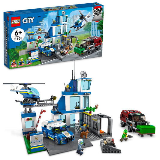 LEGO City Police Station with Van