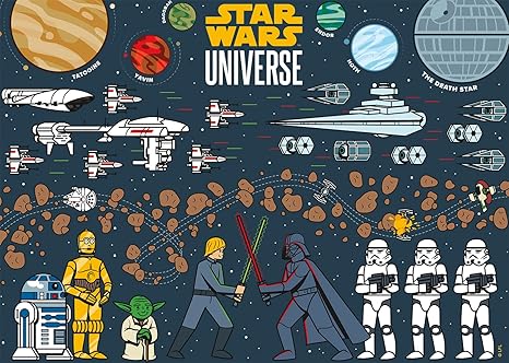 Buffalo Games Star Wars Universe 100-Piece Puzzle for Family Game Nights