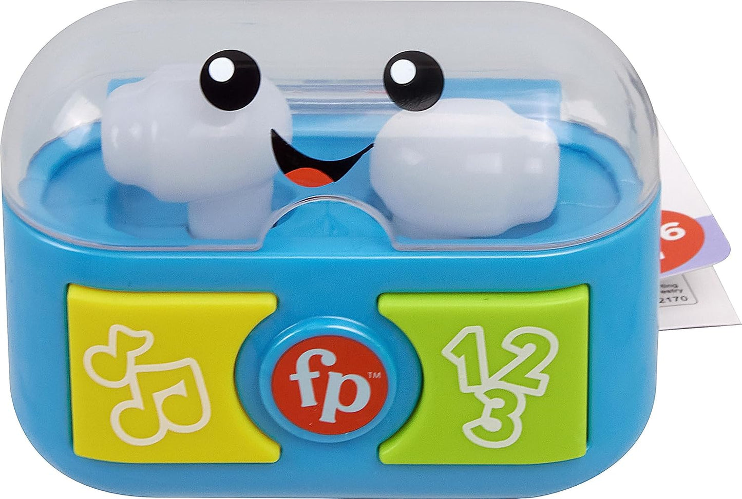 Fisher-Price Baby Toddler Toy Laugh Learn Play Along Ear Buds with Music Lights Fine