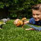 Mattel Jurassic World Wild Roar Dinosaur Toy with Sound Attack Move Gryposuchus Posable