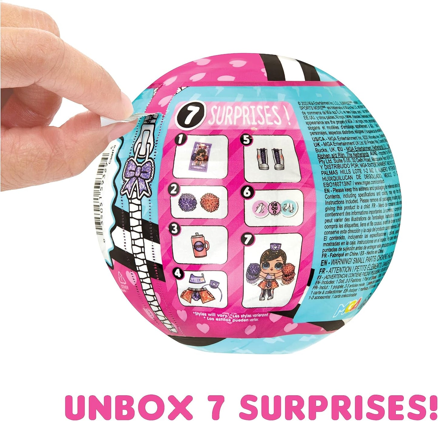 L.O.L. Surprise! L.O.L. Surprise All Star Sports Moves - Cheer- Surprise Doll