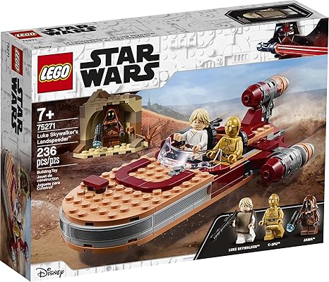 LEGO Star Wars: A New Hope Luke Skywalker's Landspeeder Building Kit (236 Pieces)