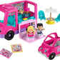Fisher-Price Little People Barbie Toddler Toy Cupcake Truck Musical Playset