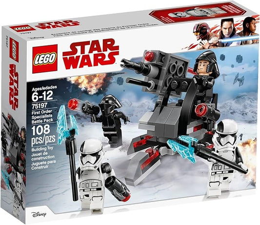 LEGO 75197 Star Wars First Order Battle Specialists Batlle Toy with 4 Star Wars Minifigures