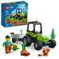 LEGO City Park Tractor Farmhouse Toy, Building Kit with Toy Animals