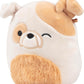 Squishmallows Original 5-Inch Brock The Bulldog - Official Jazwares Little Plush