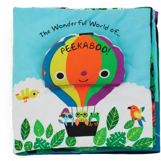 Melissa & Doug Melissa Doug Soft Activity Baby Book - The Wonderful World of Peekaboo