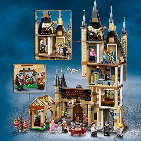 LEGO Harry Potter Hogwarts Astronomy Tower Building Toy