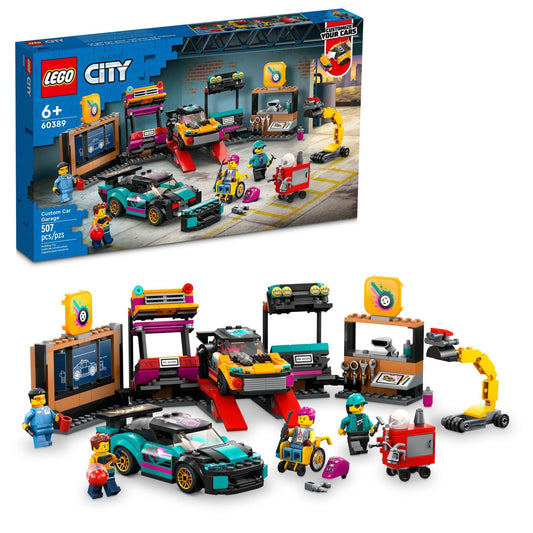 LEGO City Custom Car Garage 60389