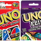 Mattel Uno Original and Uno Flip Card Games