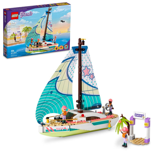 LEGO Friends Stephanie's Sailing Adventure Toy Boat Set 41716