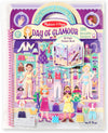 Melissa & Doug Melissa Doug Puffy Sticker Activity Book Day of Glamour - 196 Reusable -