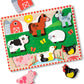 Melissa & Doug Melissa Doug Farm Wooden Chunky Puzzle 8 pcs - FSC Certified