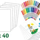 Crayola Pip-Squeaks Washable Marker Set 65ct Coloring Set Art Supplies for Drawing Kit