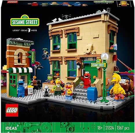 LEGO Ideas Sesame Street Building Kit