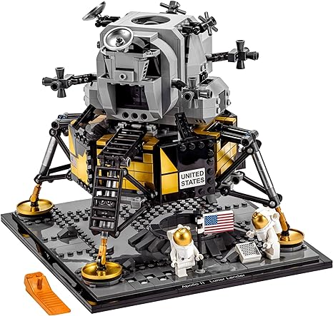 LEGO Creator Expert NASA Apollo 11 Lunar Lander Building Toy Set