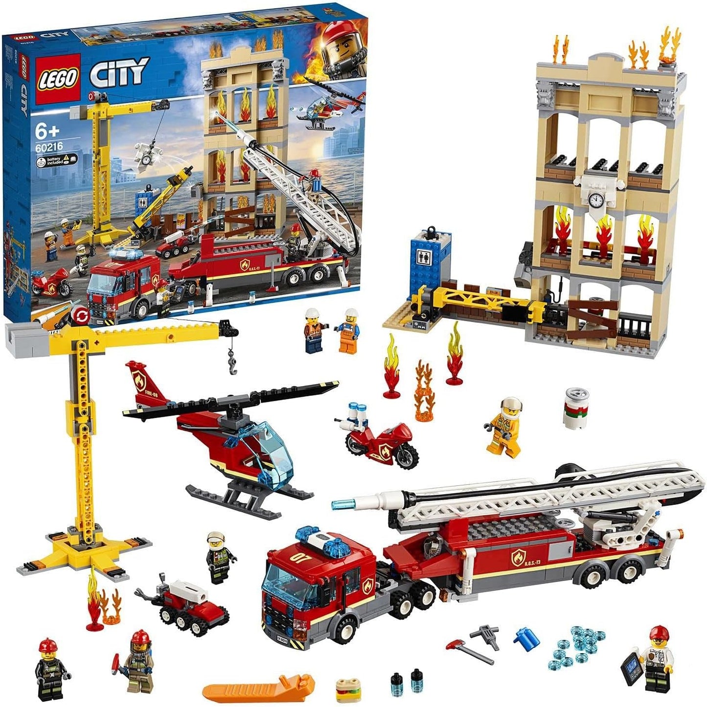 LEGO 60216 City Downtown Fire Brigade