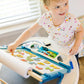 Melissa & Doug Melissa Doug Deluxe Double-Sided Tabletop Easel Arts Crafts 42 Pieces 17.5