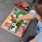 Melissa & Doug Melissa Doug Farm Wooden Chunky Puzzle 8 pcs - FSC Certified