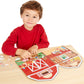Melissa & Doug Melissa Doug Puffy Sticker - On the Farm - 52 Reusable 2 Fold-Out Scenes -
