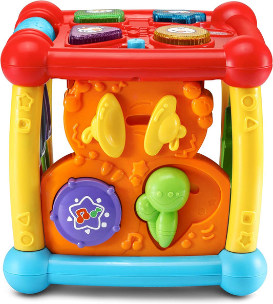 VTech Busy Learners Activity Cube Frustration Free Packaging