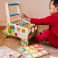 Melissa & Doug Melissa Doug Wooden Shape Sorting Grocery Cart Push Toy and Puzzle