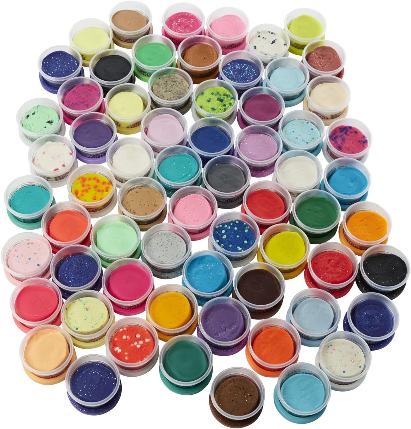 Play-Doh Ultimate Color Collection 65-Pack of 1-oz Cans Includes Sparkle Confetti Color
