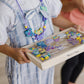 Melissa & Doug Created by Me! Butterfly Beads Kit Ã¢‚¬€œ 120+ Wooden Beads for Jewelry Making – 120