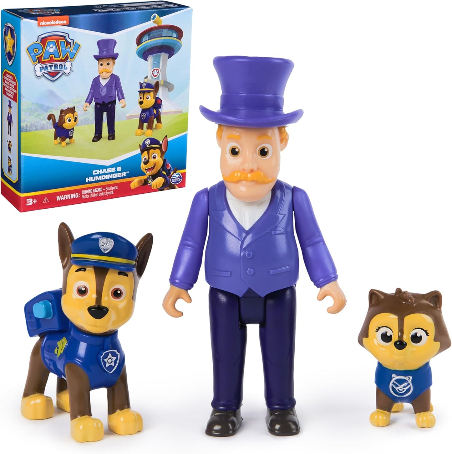 Paw Patrol Chase Humdinger Figures Set for Boys and Girls
