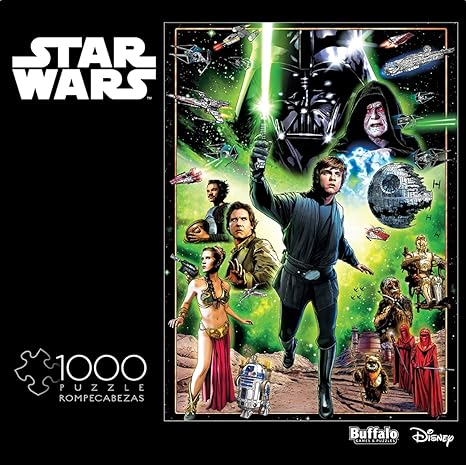 Buffalo Games Star Wars: "I Am A Jedi, Like My Father Before Me" - 1000-Piece Jigsaw Puzzle.