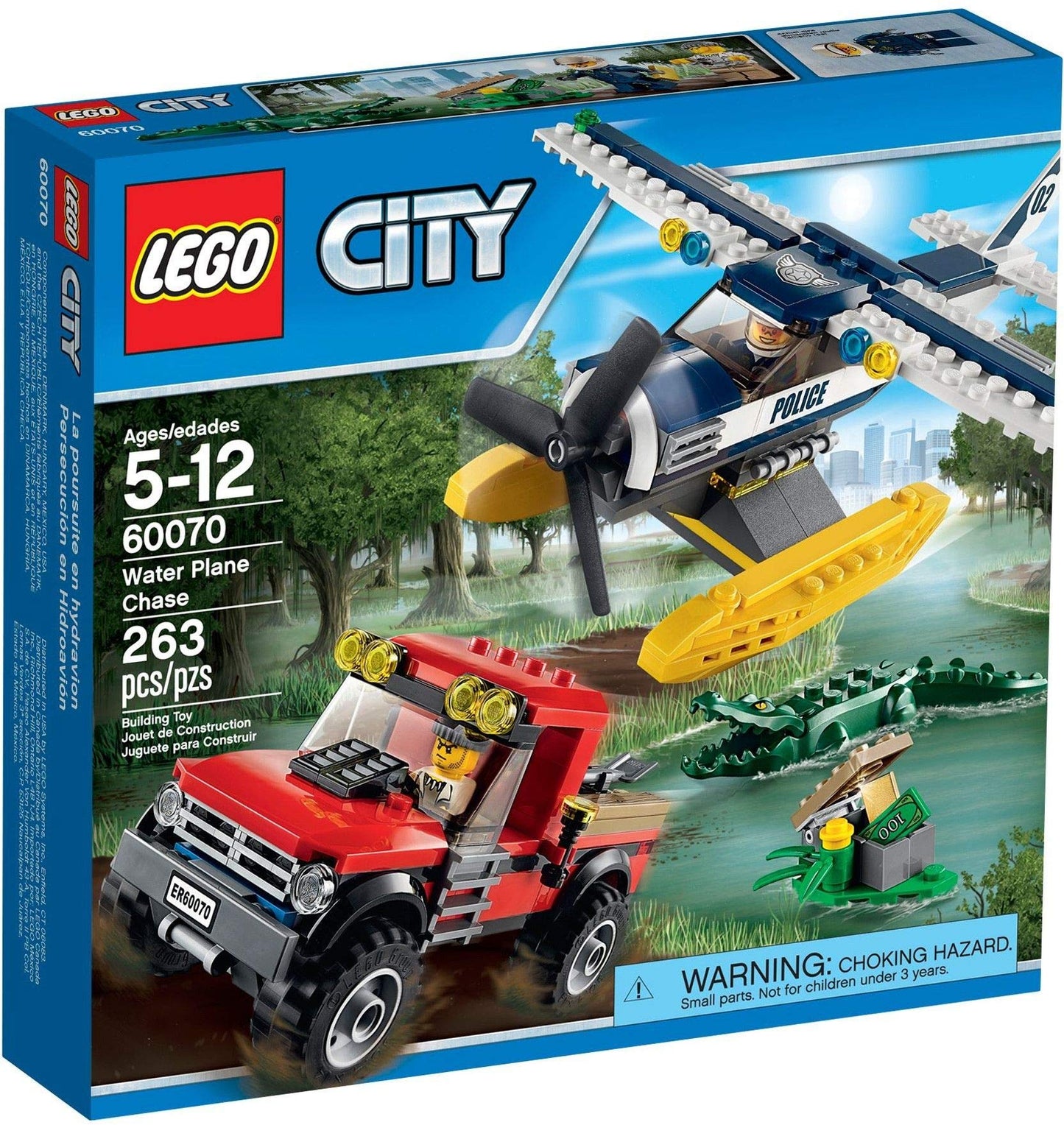 LEGO City Water Plane Chase Set 60070