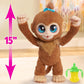 Just Play furReal Peanut The Playful Monkey Interactive Toy 15-inch Realistic Plush