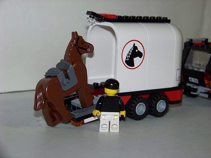 Lego City Limited Edition Set 7635 4WD With Horse Trailer