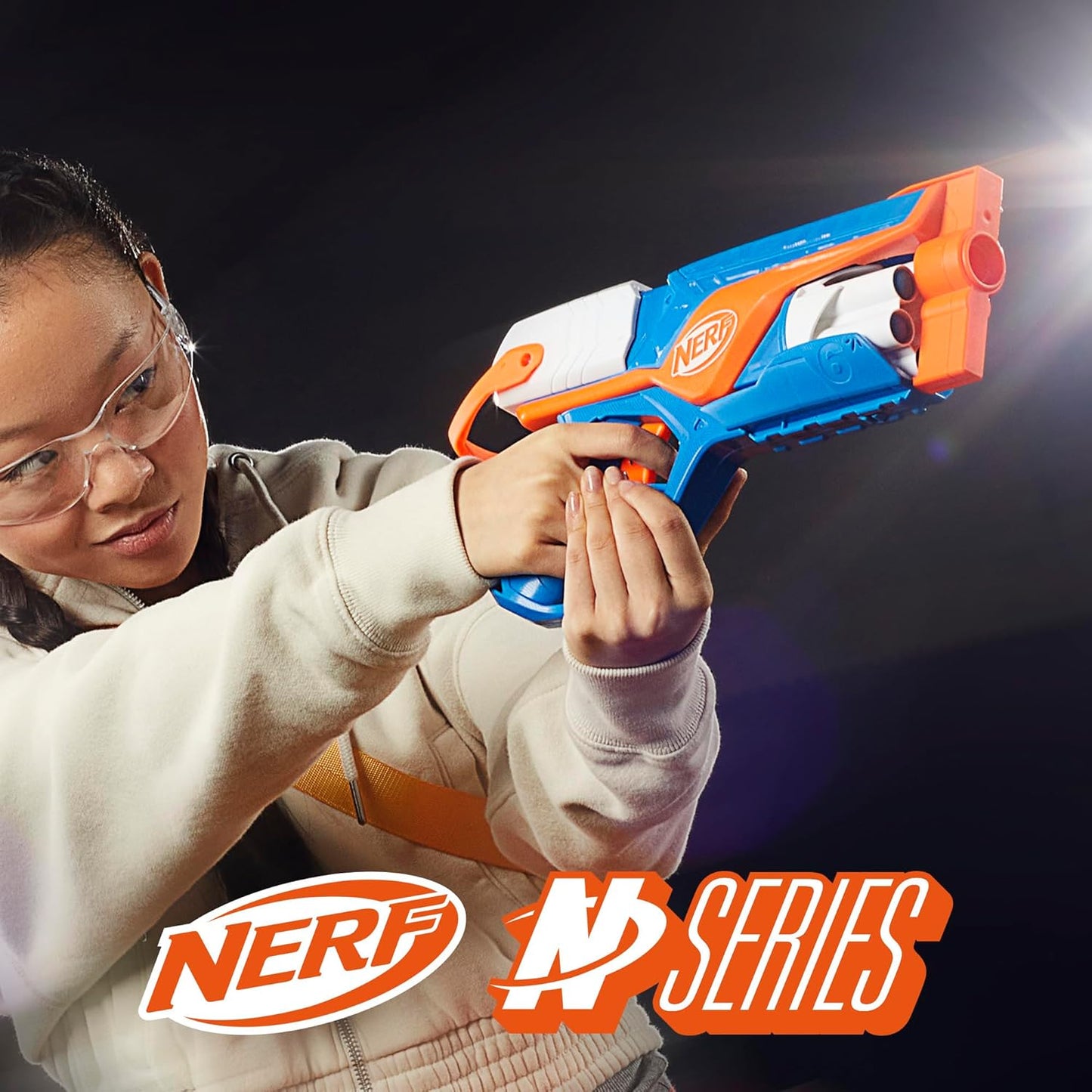 Nerf N Series Agility Blaster 12 N1 Darts Compatible Only N Series Blasters 6 Dart Drum