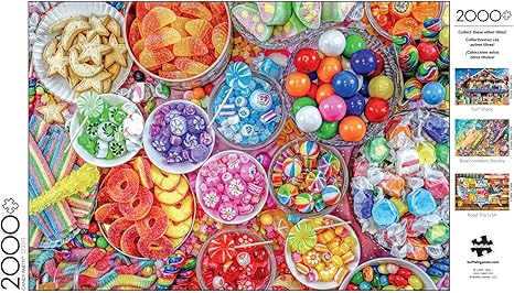 Buffalo Games Lars Stewart Candy Party 2000 Piece Jigsaw Puzzle