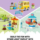 LEGO DUPLO Town Visit to The Vet Clinic Pet-Care Role-Play Toy Dog Cat and Veterinarian