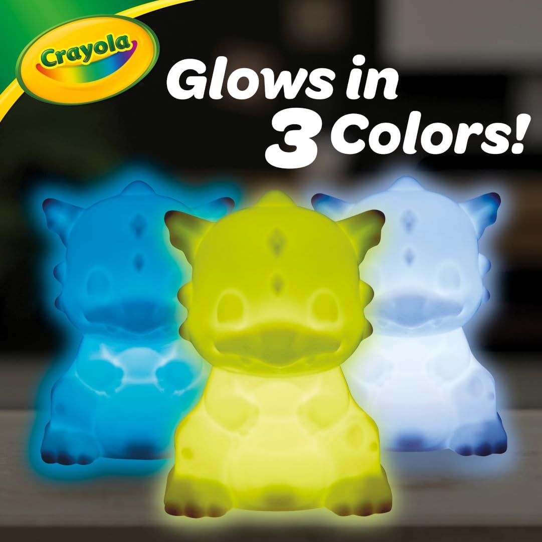 Crayola Light Ups Dragon, Recolorable Toy