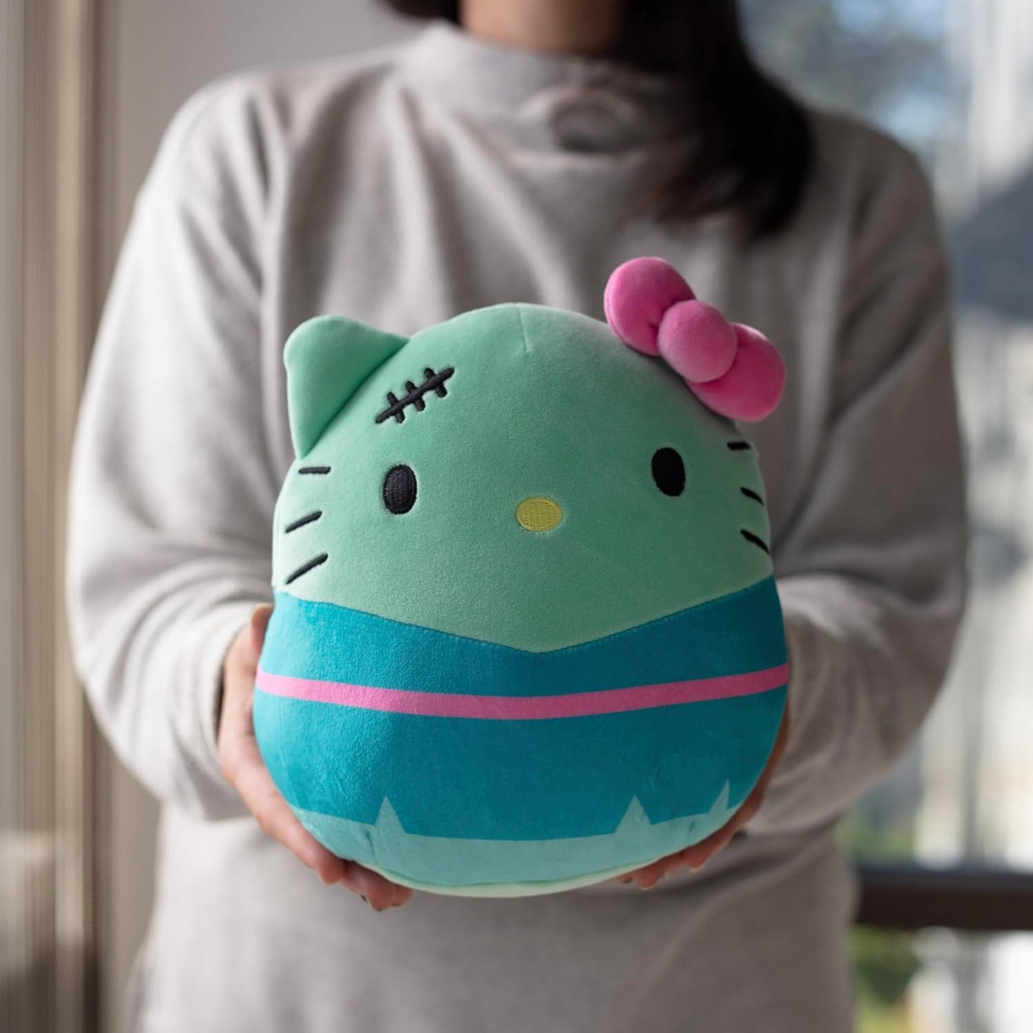 Squishmallows 8" Hello Kitty FrankenKitty