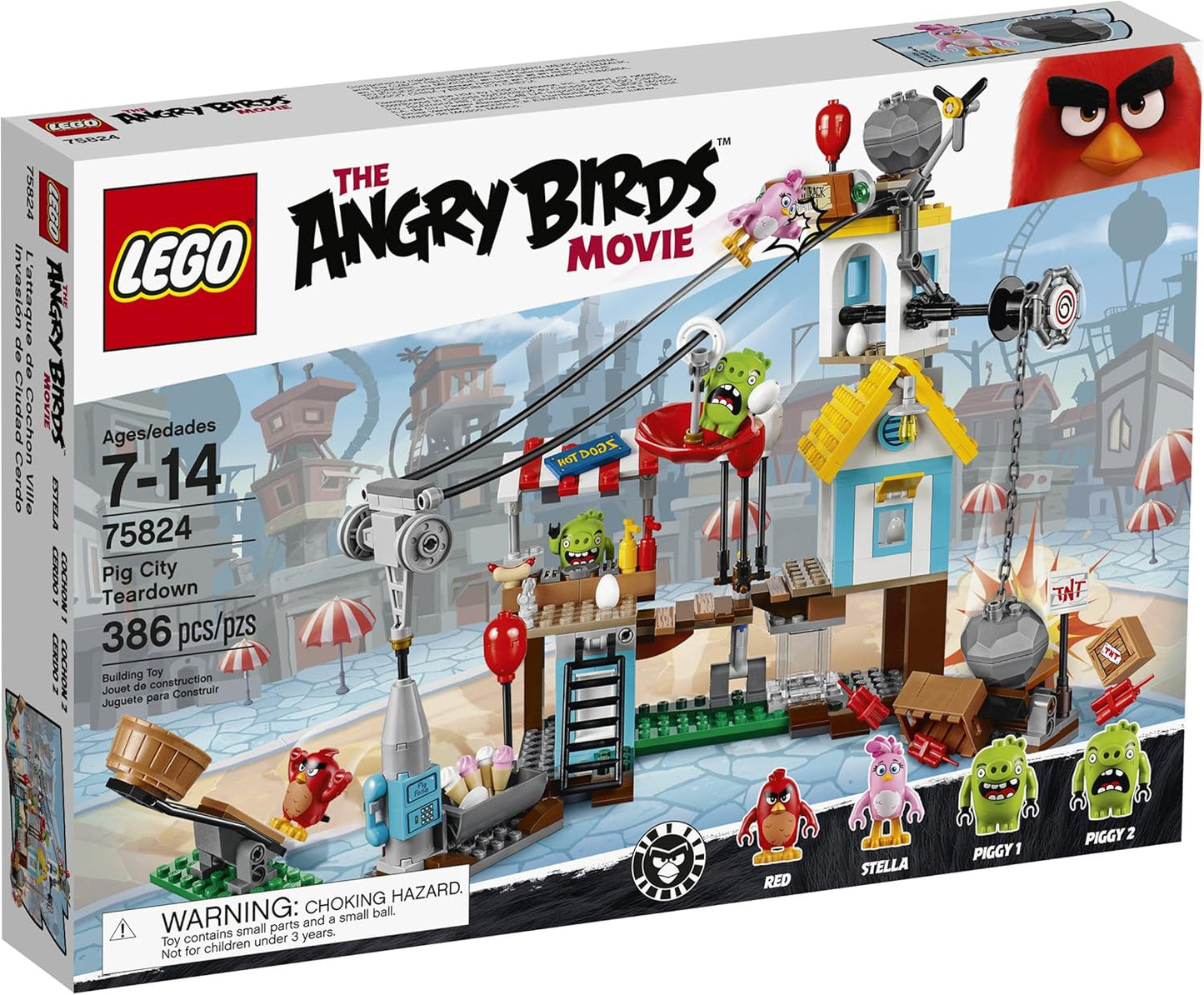 LEGO Angry Birds Pig City Teardown