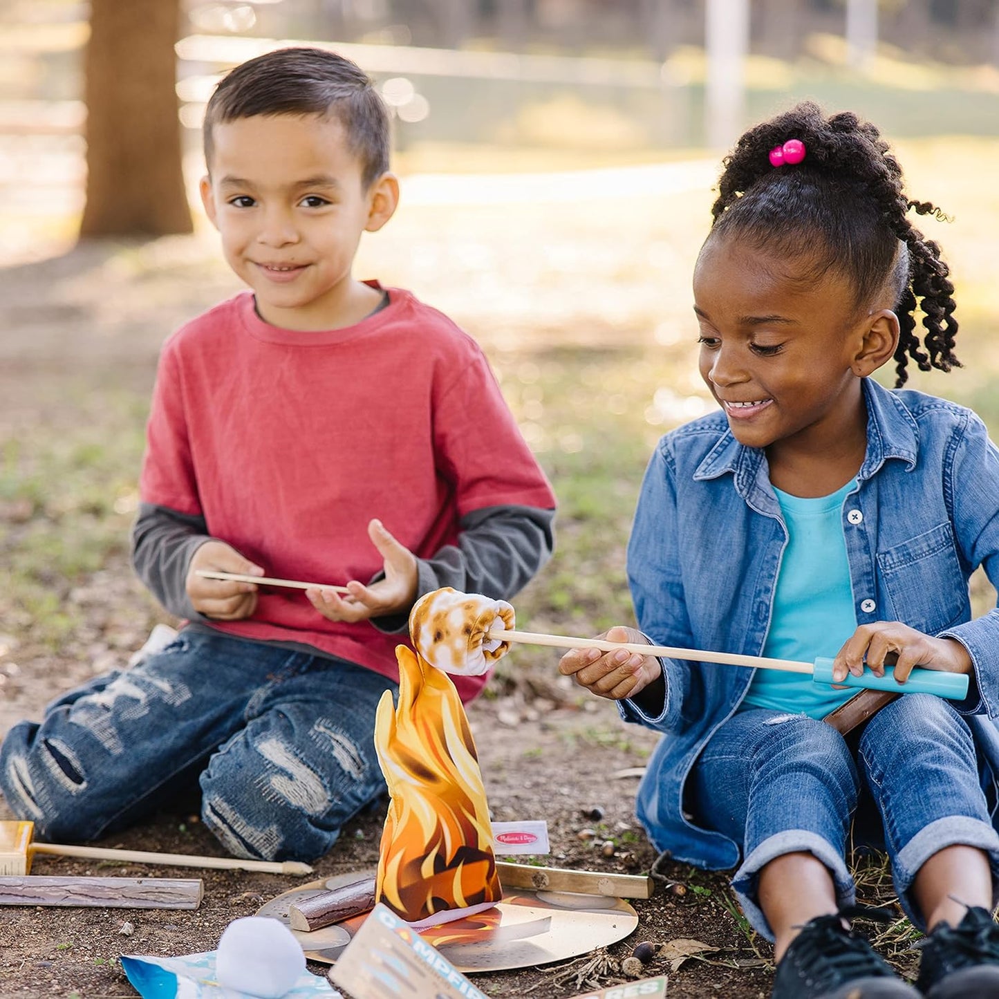 Melissa & Doug Melissa Doug Let's Explore Campfire S'Mores Play Campfire Sets For Ages