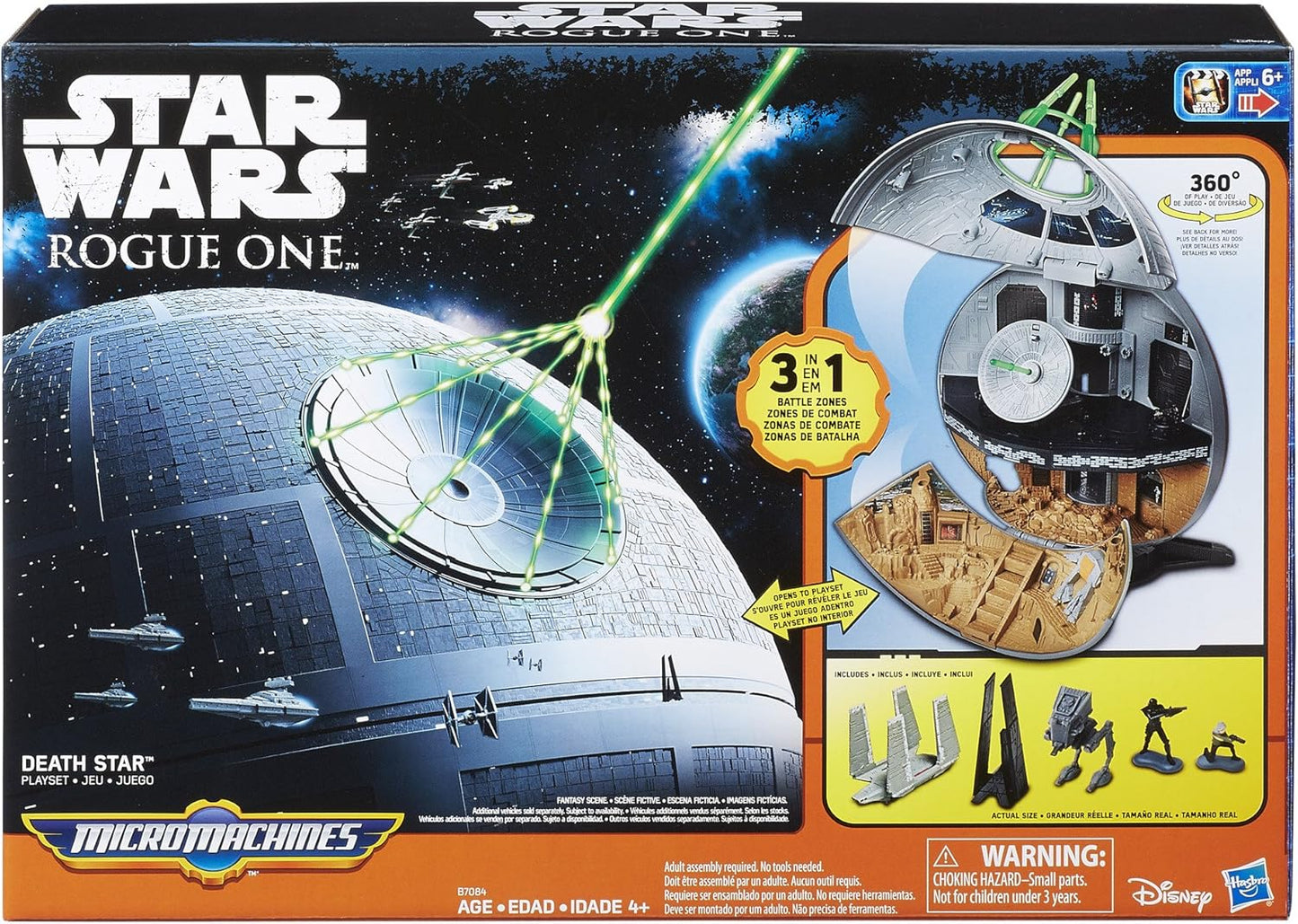 Star Wars: Rogue One Micro Machines Death Star Playset