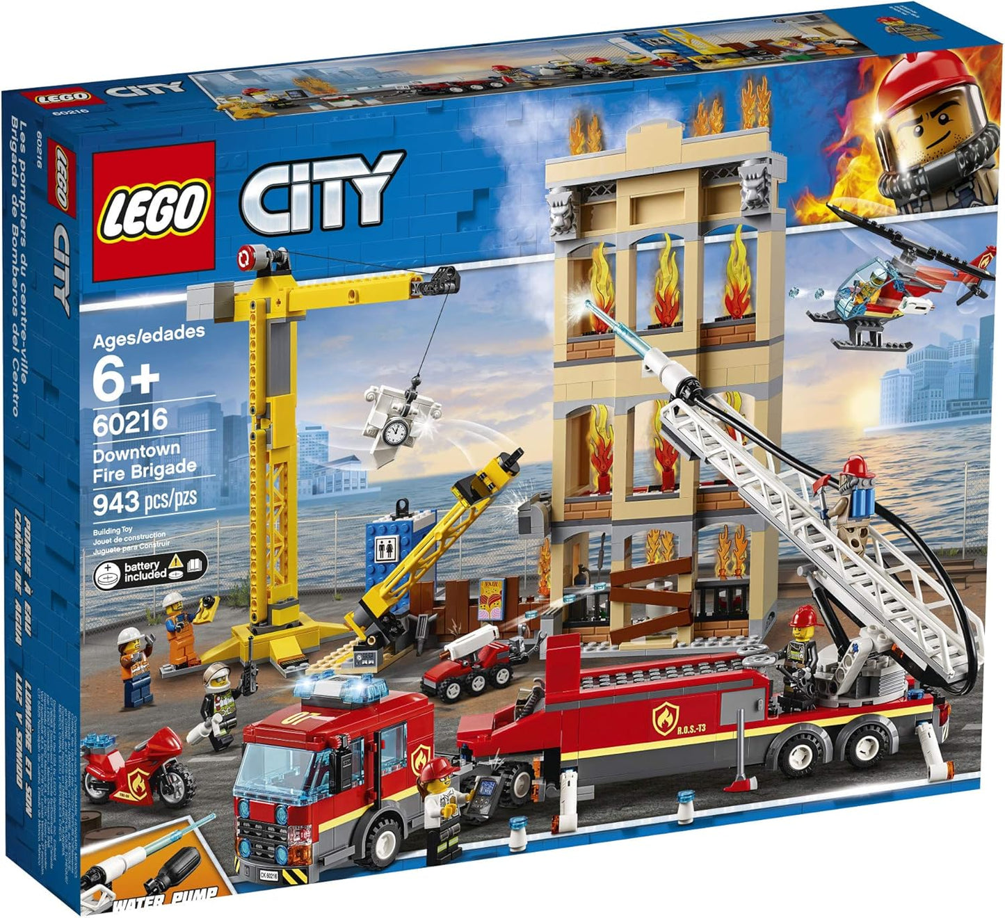 LEGO City Downtown Fire Brigade 60216