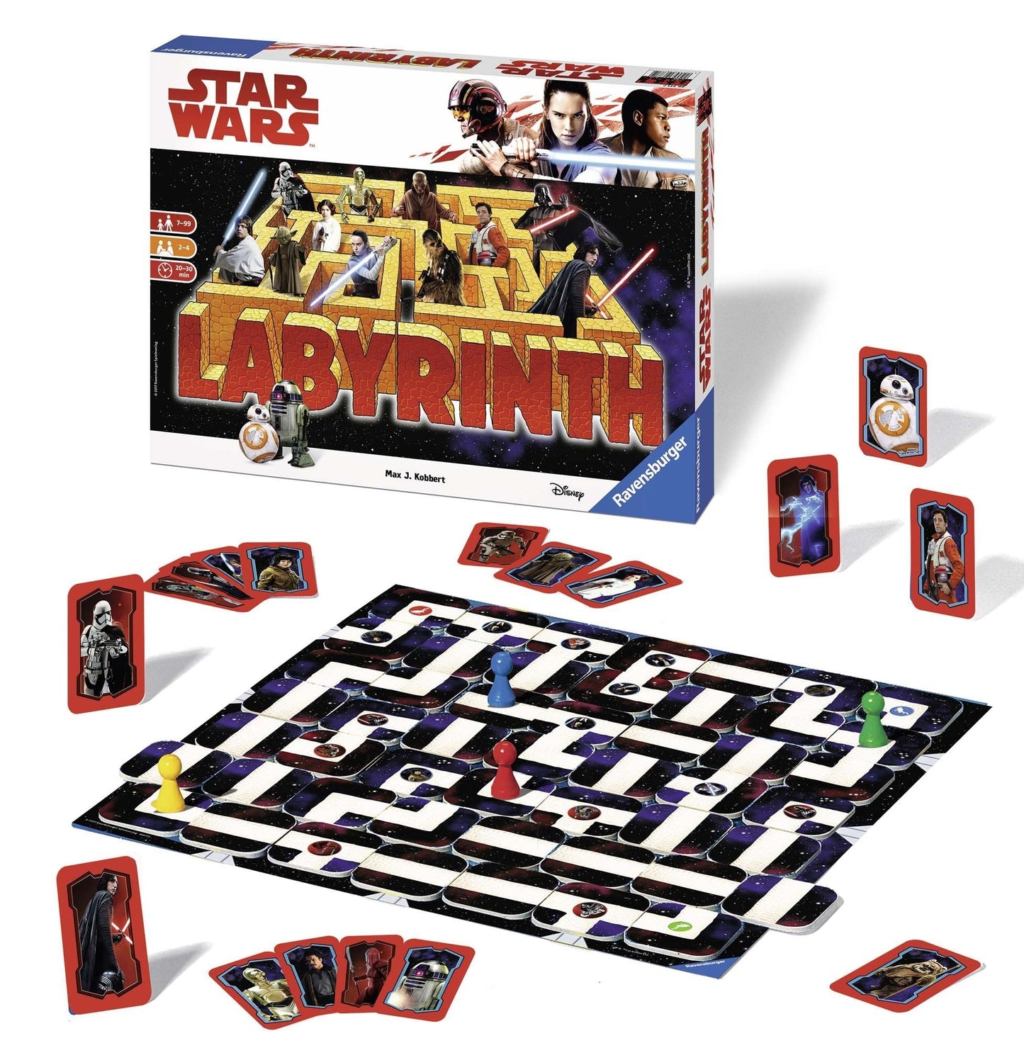 Ravensburger Star Wars Labyrinth - The Last Jedi - The Moving Maze Game