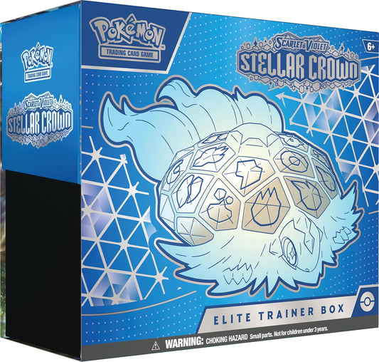 Pokemon TCG Scarlet Violet Stellar Crown Elite Trainer Box