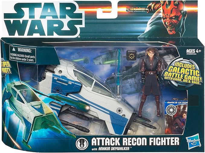 Star Wars Attack Recon Fighter with Anakin Skywalker Figure