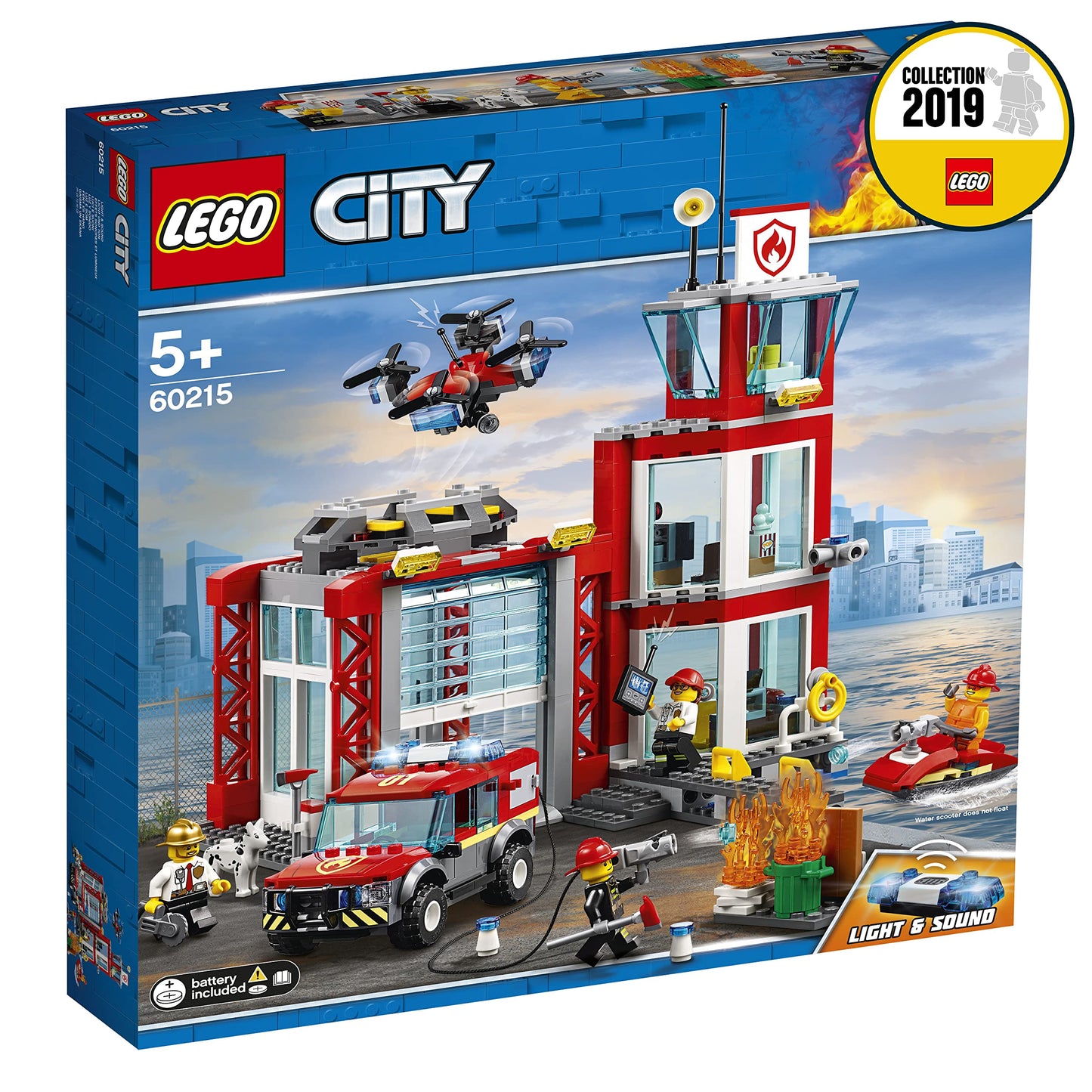 LEGO City Fire Station Building Set