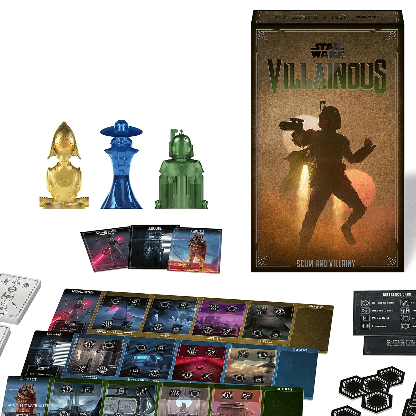 Star Wars Villainous: Scum and Villainy - Strategy Board Game for Ages 10+