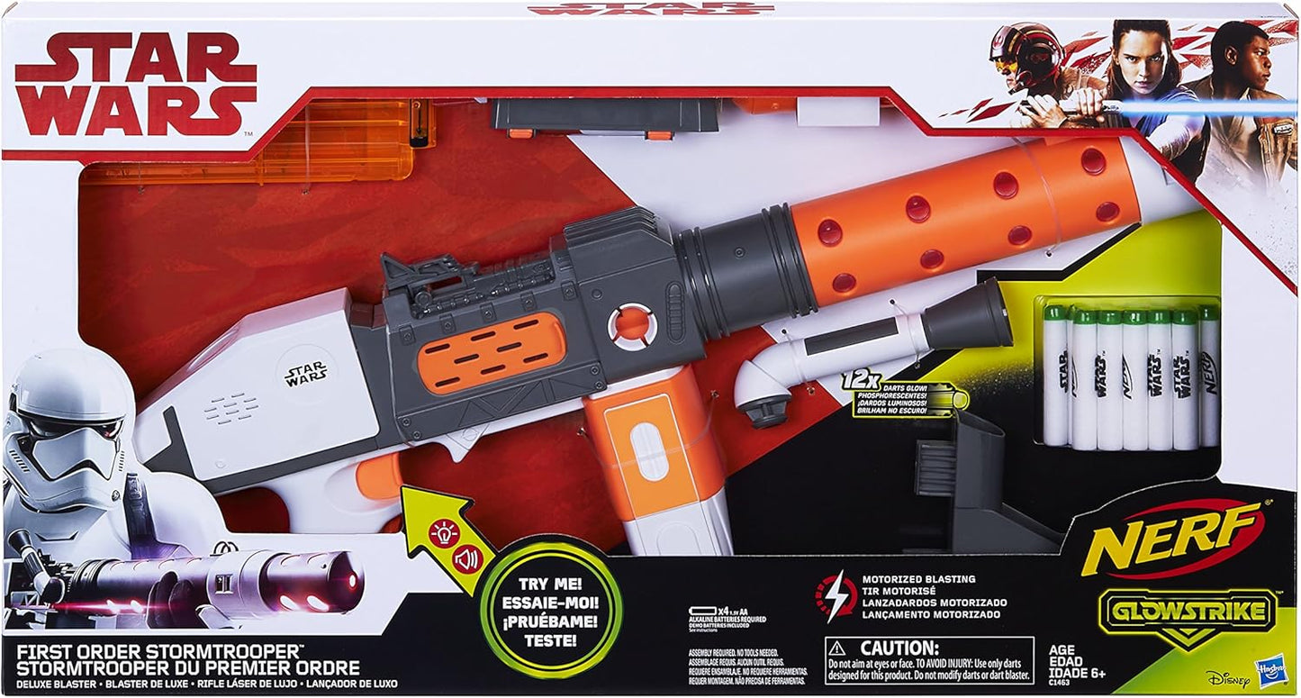 Star Wars Nerf First Order Stormtrooper Deluxe Blaster