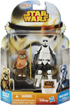 Star Wars Mission Series Wicket and Biker Scout Action Figure